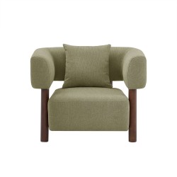 Fauteuil BRAZZA tissu sable 1 place