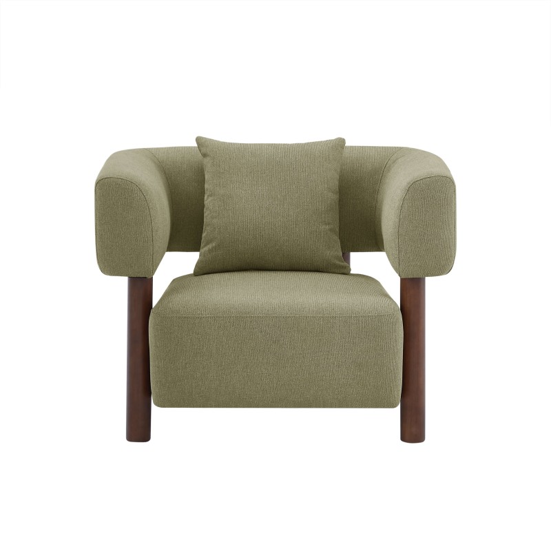 Fauteuil BRAZZA tissu sable 1 place