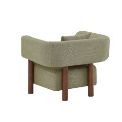 Fauteuil BRAZZA tissu sable 1 place