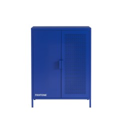 Buffet PANTONE métal bleu électrique h100cm