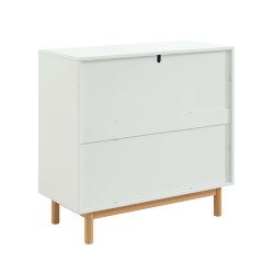 Commode enfant ROME blanc 3 tiroirs