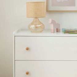 Commode enfant MONA blanc 3 tiroirs