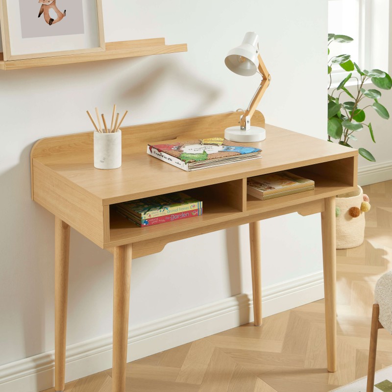 Bureau enfant NILAeffet chêne