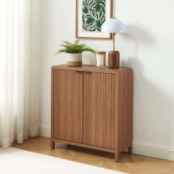 Buffet UTICA effet noyer 2 portes