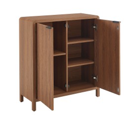 Buffet UTICA effet noyer 2 portes