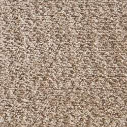 Lot de 2 TINA tabourets tissu bouclette taupe