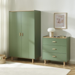 Armoire enfant AURA vert