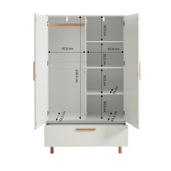 Armoire enfant ROME blanc
