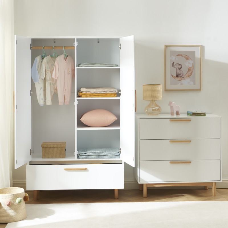 Armoire enfant ROME blanc