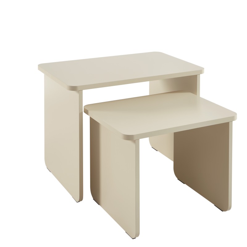 Table basse gigogne AKKA beige