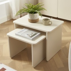 Table basse gigogne AKKA beige