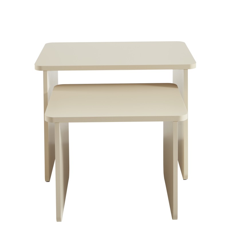Table basse gigogne AKKA beige