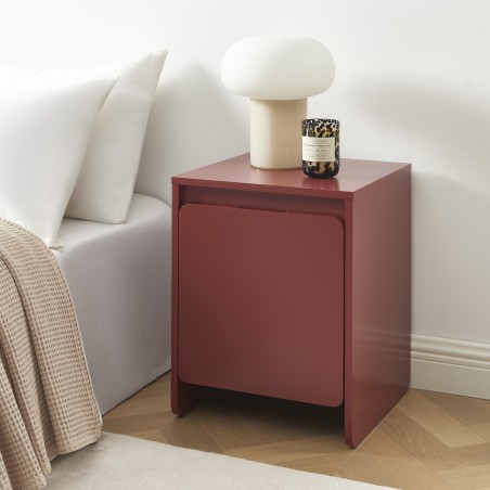 Table de chevet AKKA cerise
