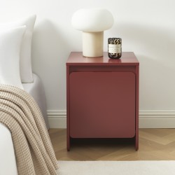 Table de chevet AKKA cerise