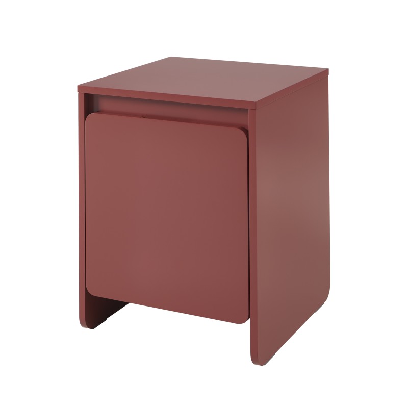 Table de chevet AKKA cerise