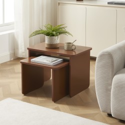 Table basse gigogne AKKA caramel