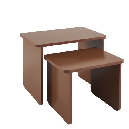 Table basse gigogne AKKA caramel