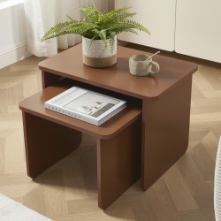 Table basse gigogne AKKA caramel