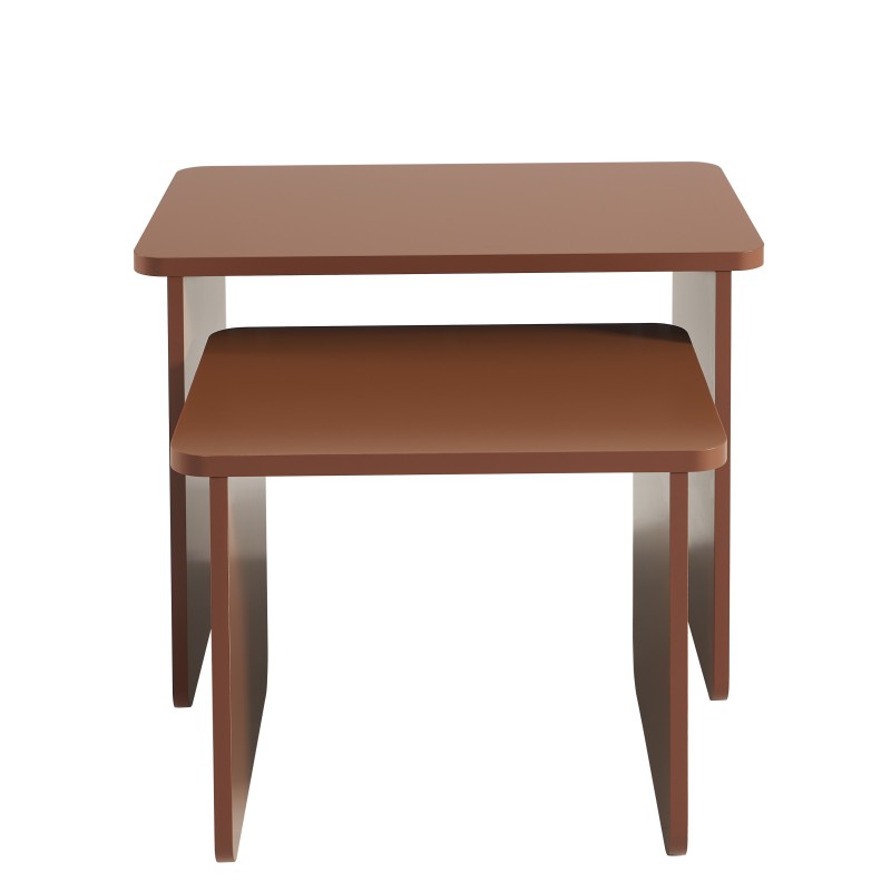 Table basse gigogne AKKA caramel