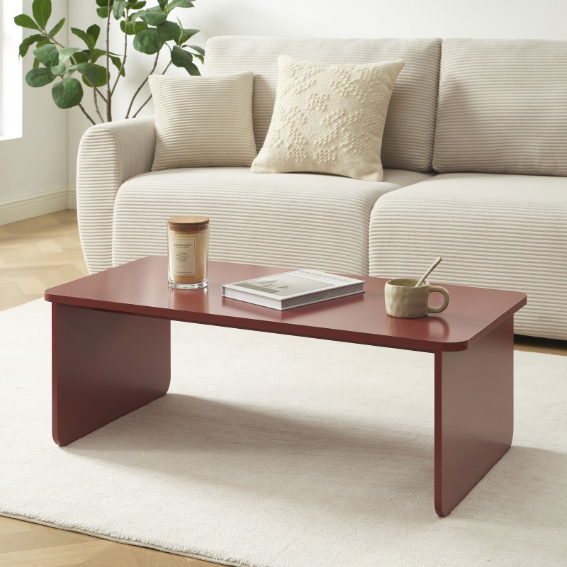 Table basse AKKA cerise