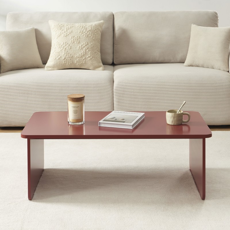Table basse AKKA cerise