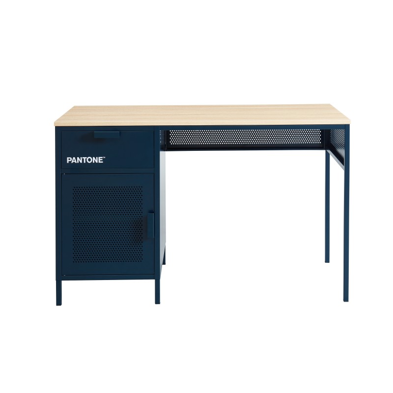 Bureau PANTONEmétal bleu nuit120cm