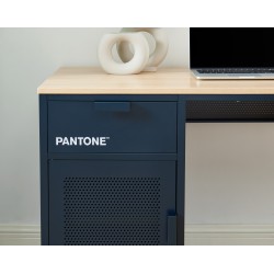 Bureau PANTONEmétal bleu nuit120cm