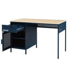 Bureau PANTONEmétal bleu nuit120cm