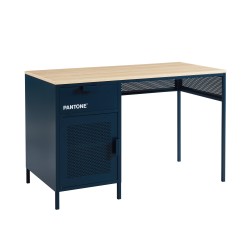 Bureau PANTONEmétal bleu nuit120cm
