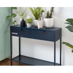 Console PANTONEmétal bleu nuit100cm
