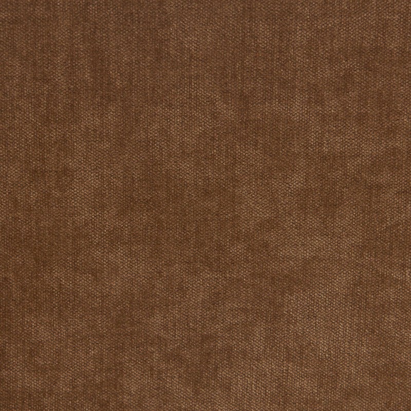 Lit coffre IVY 160x200 tissu marron sommier inclus