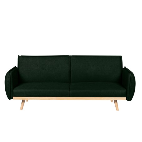 3-Sitzer-Sofa VESTA mit Ausziehfunktion, grün