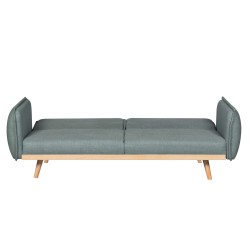 3-Sitzer-Sofa VESTA, rechts, hellgrüner Stoff
