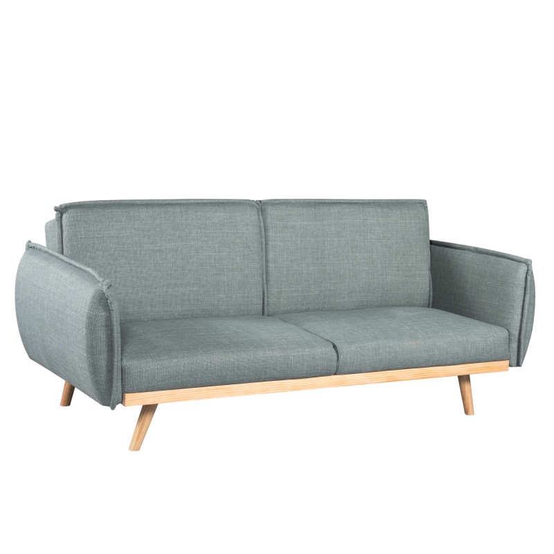 3-Sitzer-Sofa VESTA, rechts, hellgrüner Stoff