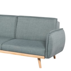 3-Sitzer-Sofa VESTA, rechts, hellgrüner Stoff