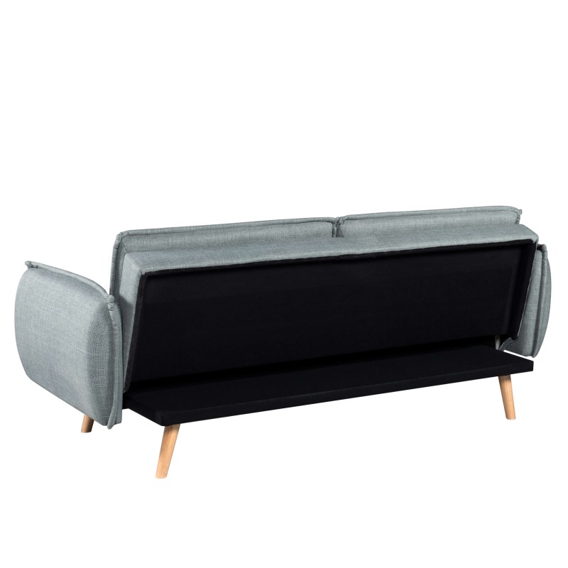 3-Sitzer-Sofa VESTA, rechts, hellgrüner Stoff