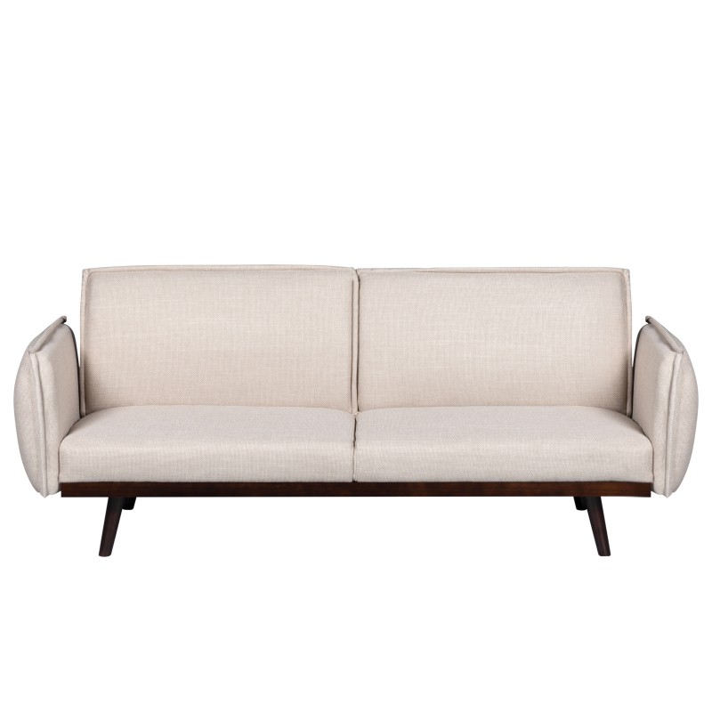 3-Sitzer-Sofa VESTA, rechts, aus beigem Stoff