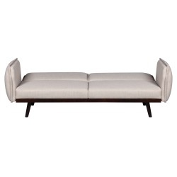3-Sitzer-Sofa VESTA, rechts, aus beigem Stoff