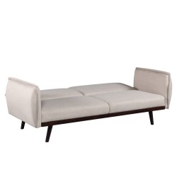 3-Sitzer-Sofa VESTA, rechts, aus beigem Stoff