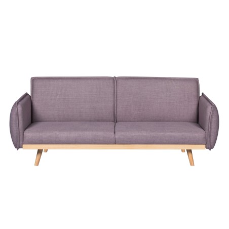 3-Sitzer-Sofa VESTA, rechts, aus violettem Stoff
