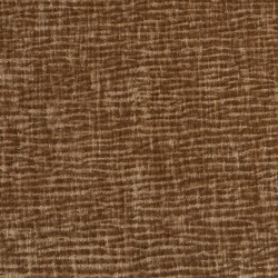 Canapé droit fixe NIKKI 2 places velours texturé marron