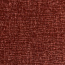 Canapé droit fixe NIKKI 3 places velours texturé terracotta
