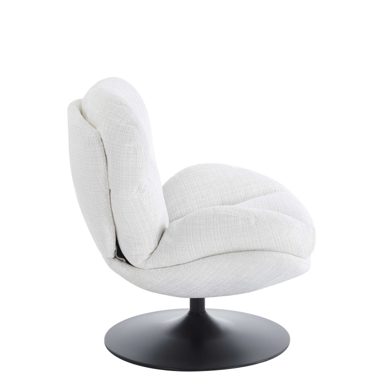 Fauteuil CERES tissu beige 1 place