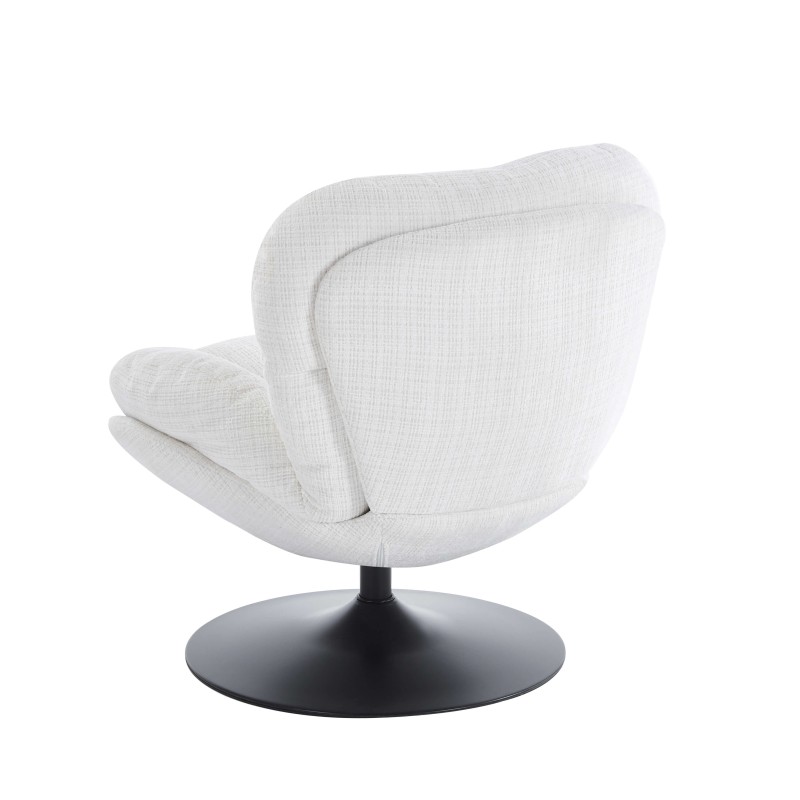 Fauteuil CERES tissu beige 1 place