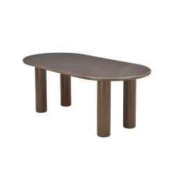 Wohnzimmertisch NORI, glänzend lackiert, grün, 200 cm