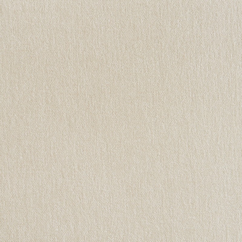 Lot de 2 fauteuils dining IVAN tissu beige pied métal beige