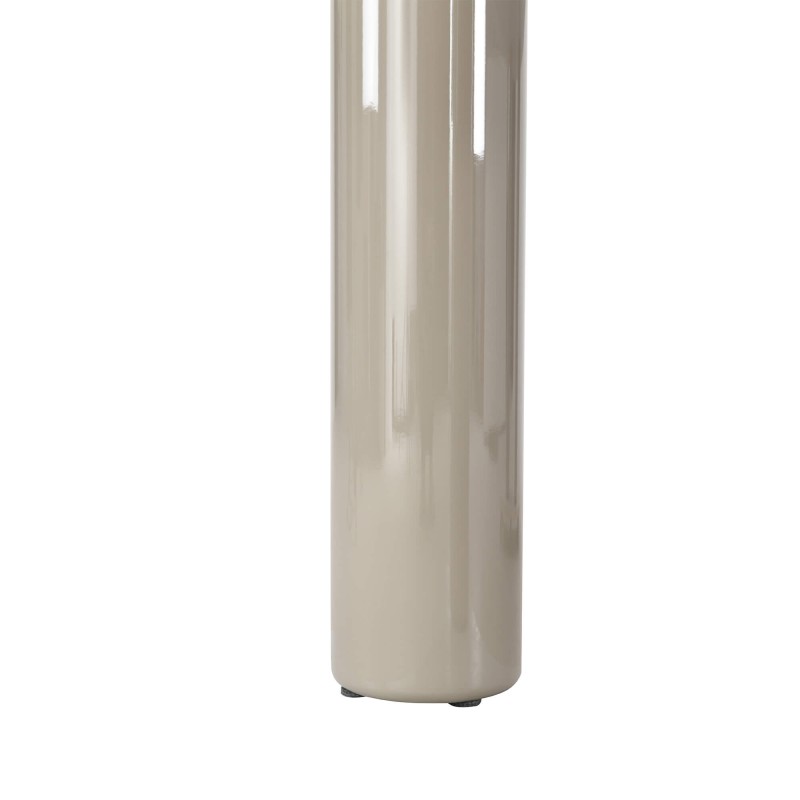 Table de séjour NORI laquée brillante beige 200cm