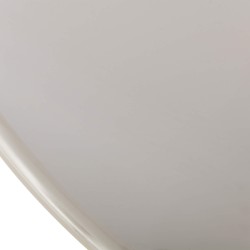 Table de séjour NORI laquée brillante beige 200cm