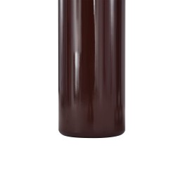 Table de séjour NORI laquée brillante marron 200cm