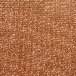 Fauteuil de table PAOLA tissu chenille terracotta pied chêne massif